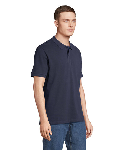PEGASE Polo Bio 210g - French Navy bedrucken, Art.-Nr. S04242-FN-L