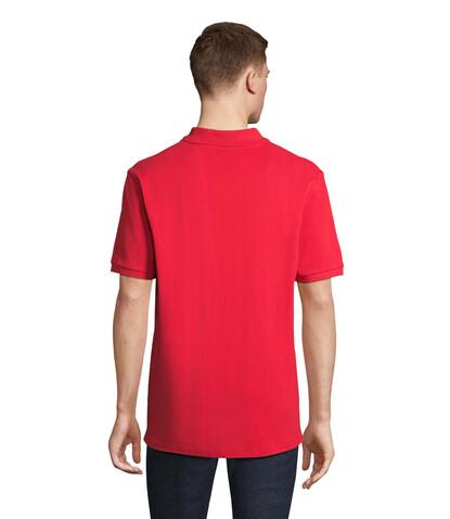 PEGASE Polo Bio 210g - Bright Red bedrucken, Art.-Nr. S04242-BT-XXL