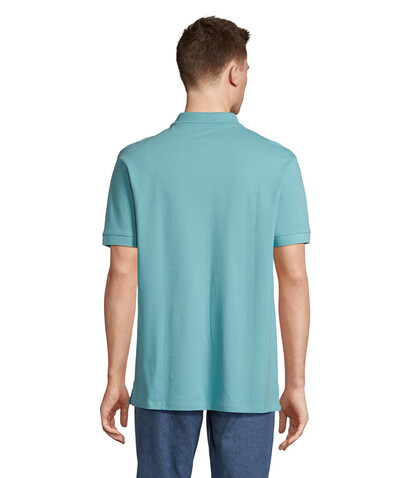 PACIFIC HERREN POLO - Pool Blue bedrucken, Art.-Nr. S04439-BP-M PACIFIC HERREN POLO - Pool Blue bedrucken, Art.-Nr. S04439-BP-M