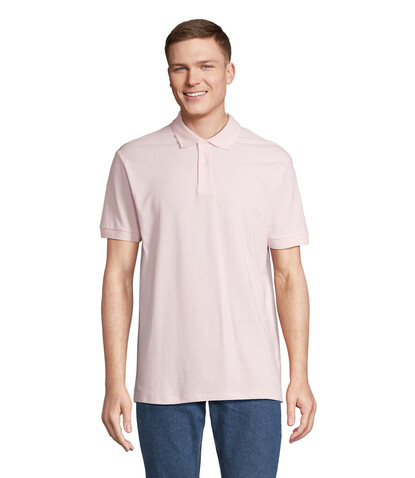 PACIFIC HERREN POLO - Pale Pink bedrucken, Art.-Nr. S04439-PP-M PACIFIC HERREN POLO - Pale Pink bedrucken, Art.-Nr. S04439-PP-M
