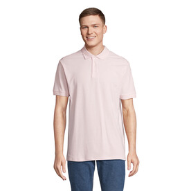 PACIFIC HERREN POLO - Pale Pink bedrucken, Art.-Nr. S04439-PP-XXL