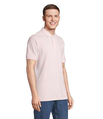 PACIFIC HERREN POLO - Pale Pink bedrucken, Art.-Nr. S04439-PP-M PACIFIC HERREN POLO - Pale Pink bedrucken, Art.-Nr. S04439-PP-M