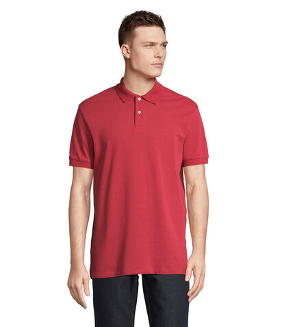 PACIFIC HERREN POLO - Folk Red Twin bedrucken, Art.-Nr. S04439-FR-M PACIFIC HERREN POLO - Folk Red Twin bedrucken, Art.-Nr. S04439-FR-M