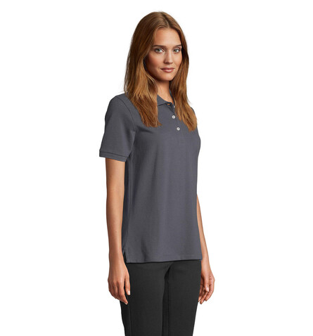 PACIFIC DAMEN POLO - Mausgrau bedrucken, Art.-Nr. S04440-MU-L PACIFIC DAMEN POLO - Mausgrau bedrucken, Art.-Nr. S04440-MU-L
