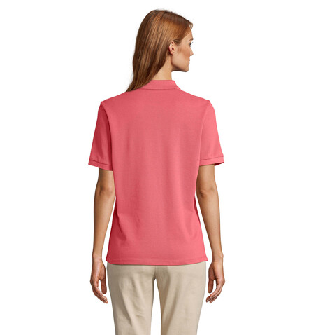 PACIFIC DAMEN POLO - Folk Pink Twin bedrucken, Art.-Nr. S04440-FY-XL