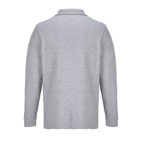 PACIFIC LSL POLO - Grau-Melange 2 bedrucken, Art.-Nr. S04441-GY-XXL PACIFIC LSL POLO - Grau-Melange 2 bedrucken, Art.-Nr. S04441-GY-XXL