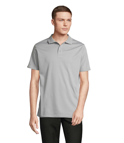 PITCHER UNISEX POLO - Pure Grey bedrucken, Art.-Nr. S04442-PG-3XL PITCHER UNISEX POLO - Pure Grey bedrucken, Art.-Nr. S04442-PG-3XL