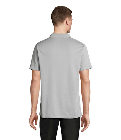 PITCHER UNISEX POLO - Pure Grey bedrucken, Art.-Nr. S04442-PG-3XL PITCHER UNISEX POLO - Pure Grey bedrucken, Art.-Nr. S04442-PG-3XL