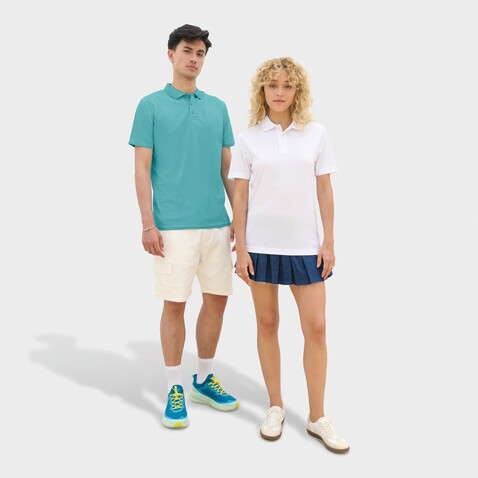PITCHER UNISEX POLO - Pool Blue bedrucken, Art.-Nr. S04442-BP-M PITCHER UNISEX POLO - Pool Blue bedrucken, Art.-Nr. S04442-BP-M
