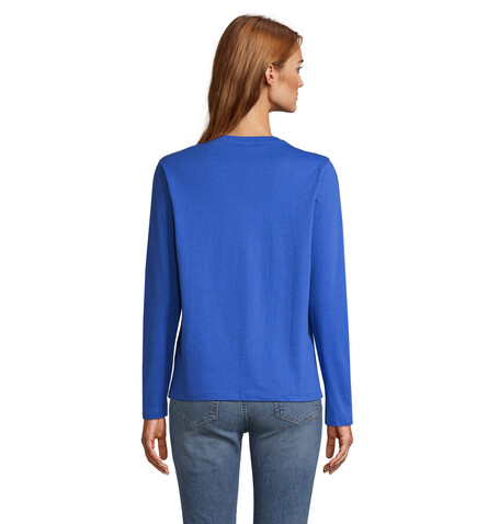 MONARCH DAMEN T-SHIRTS - Royal Blue bedrucken, Art.-Nr. S04443-RB-3XL MONARCH DAMEN T-SHIRTS - Royal Blue bedrucken, Art.-Nr. S04443-RB-3XL