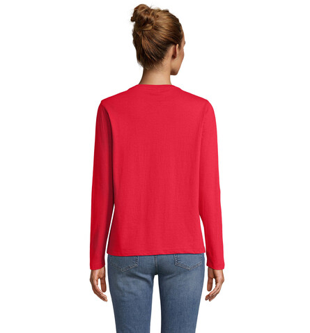 MONARCH DAMEN T-SHIRTS - Red bedrucken, Art.-Nr. S04443-RD-L MONARCH DAMEN T-SHIRTS - Red bedrucken, Art.-Nr. S04443-RD-L