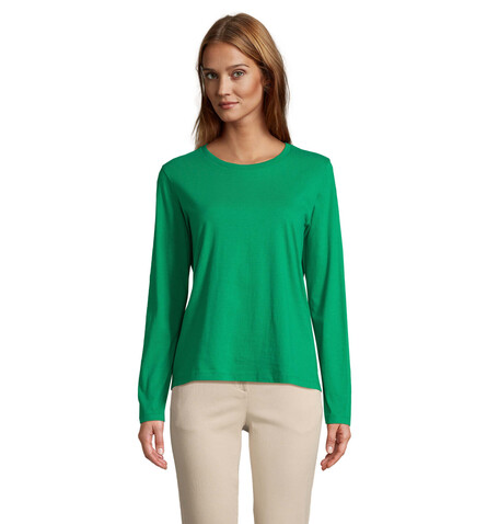 MONARCH DAMEN T-SHIRTS - Kelly Green bedrucken, Art.-Nr. S04443-KG-S MONARCH DAMEN T-SHIRTS - Kelly Green bedrucken, Art.-Nr. S04443-KG-S
