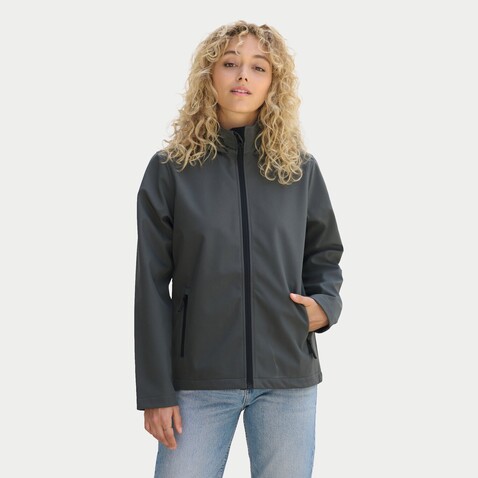 RACE DAMEN-KAPUZENJACKE - Anthrazitgrau bedrucken, Art.-Nr. S04448-CR-XXL RACE DAMEN-KAPUZENJACKE - Anthrazitgrau bedrucken, Art.-Nr. S04448-CR-XXL