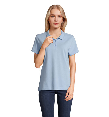 PULSE DAMEN POLO - Sky Blue Pique bedrucken, Art.-Nr. S04501-SP-M PULSE DAMEN POLO - Sky Blue Pique bedrucken, Art.-Nr. S04501-SP-M