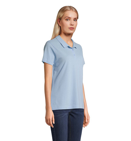 PULSE DAMEN POLO - Sky Blue Pique bedrucken, Art.-Nr. S04501-SP-M PULSE DAMEN POLO - Sky Blue Pique bedrucken, Art.-Nr. S04501-SP-M