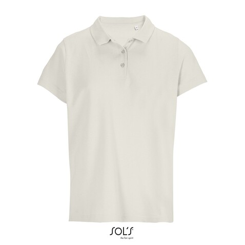PULSE DAMEN POLO - Off-White bedrucken, Art.-Nr. S04501-WW-XXL PULSE DAMEN POLO - Off-White bedrucken, Art.-Nr. S04501-WW-XXL