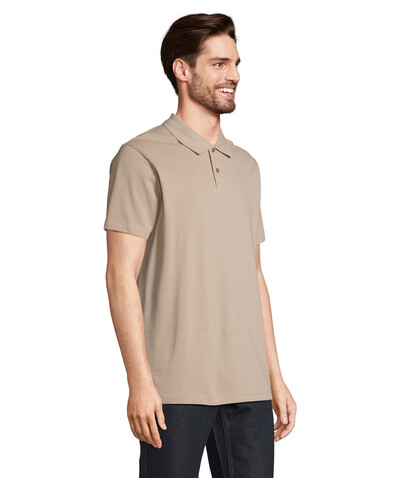 PULSE UNISEX POLO - Rope bedrucken, Art.-Nr. S04502-RO-L
