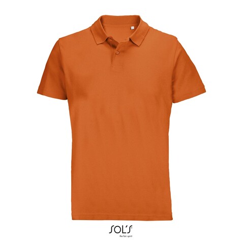 PULSE UNISEX POLO - Orange bedrucken, Art.-Nr. S04502-OR-L PULSE UNISEX POLO - Orange bedrucken, Art.-Nr. S04502-OR-L