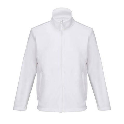NITRO-JACKE MIT ZIPPER - White bedrucken, Art.-Nr. S04759-WH-4XL