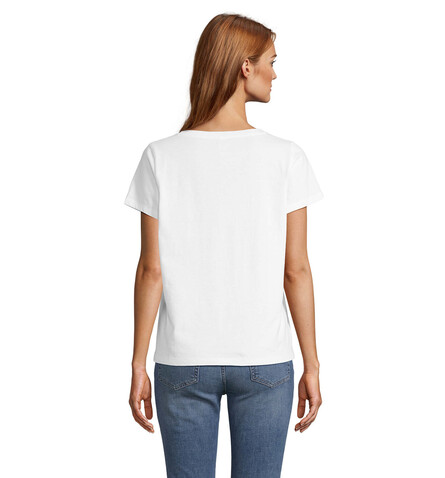 REGENT V T-SHIRT WOMEN - White bedrucken, Art.-Nr. S04766-WH-S REGENT V T-SHIRT WOMEN - White bedrucken, Art.-Nr. S04766-WH-S