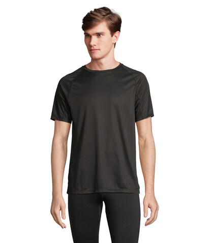 VORTEX RAGLAN T-SHIRT - Schwarz bedrucken, Art.-Nr. S04787-BK-XS VORTEX RAGLAN T-SHIRT - Schwarz bedrucken, Art.-Nr. S04787-BK-XS