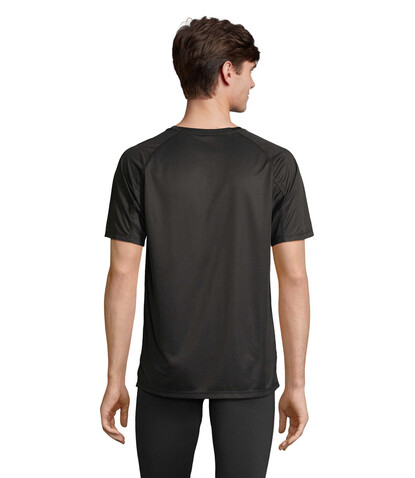 VORTEX RAGLAN T-SHIRT - Schwarz bedrucken, Art.-Nr. S04787-BK-XS VORTEX RAGLAN T-SHIRT - Schwarz bedrucken, Art.-Nr. S04787-BK-XS