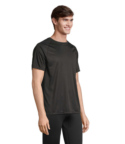 VORTEX RAGLAN T-SHIRT - Schwarz bedrucken, Art.-Nr. S04787-BK-XS VORTEX RAGLAN T-SHIRT - Schwarz bedrucken, Art.-Nr. S04787-BK-XS