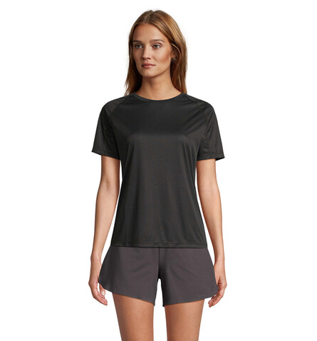 VORTEX WOMEN RAGLAN T-SHIRT - Schwarz bedrucken, Art.-Nr. S04788-BK-M VORTEX WOMEN RAGLAN T-SHIRT - Schwarz bedrucken, Art.-Nr. S04788-BK-M
