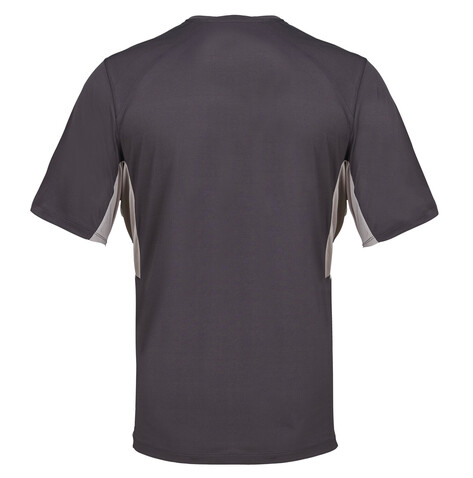STORM SPORTS T-SHIRT - Dunkelgrau/Hellgrau bedrucken, Art.-Nr. S04810-DL-M