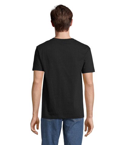 CLIFF OPEN-END T-SHIRT - Deep Black bedrucken, Art.-Nr. S04813-DB-L CLIFF OPEN-END T-SHIRT - Deep Black bedrucken, Art.-Nr. S04813-DB-L