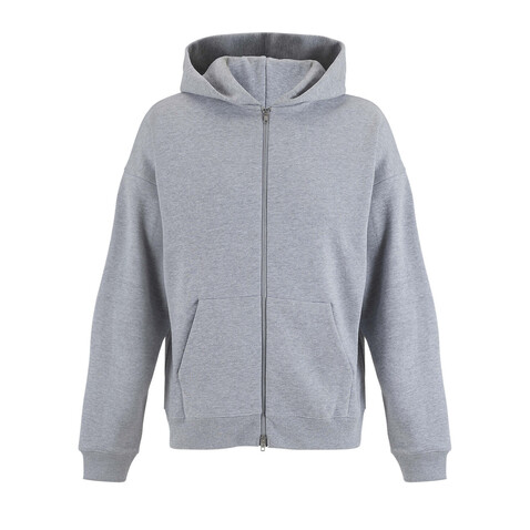 ELIOTT FULLZIP HOODIE - Grau-Melange 2 bedrucken, Art.-Nr. S04884-GY-XS ELIOTT FULLZIP HOODIE - Grau-Melange 2 bedrucken, Art.-Nr. S04884-GY-XS