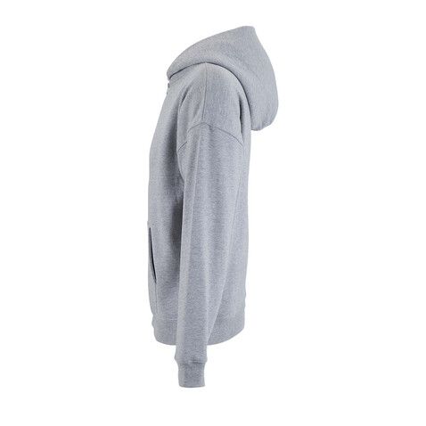 ELIOTT FULLZIP HOODIE - Grau-Melange 2 bedrucken, Art.-Nr. S04884-GY-XS ELIOTT FULLZIP HOODIE - Grau-Melange 2 bedrucken, Art.-Nr. S04884-GY-XS