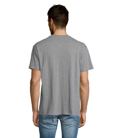 VICTORY HERRENT-SHIRT 150g - Graue Melange bedrucken, Art.-Nr. S11150-GM-M
