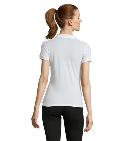 PASSION DAMEN POLO 170g - White bedrucken, Art.-Nr. S11338-WH-XL