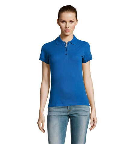 PASSION DAMEN POLO 170g - Royal Blue bedrucken, Art.-Nr. S11338-RB-XL