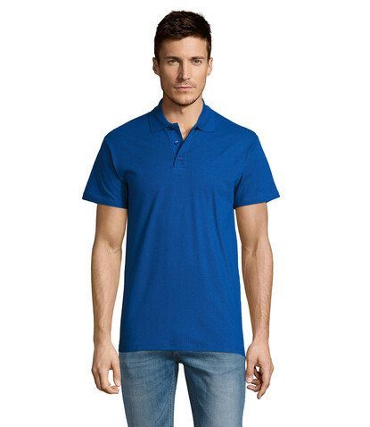 SUMMER II MEN Polo 170g - Royal Blue bedrucken, Art.-Nr. S11342-RB-XS