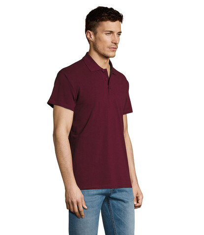 SUMMER II MEN Polo 170g - Burgundy bedrucken, Art.-Nr. S11342-BG-XXL SUMMER II MEN Polo 170g - Burgundy bedrucken, Art.-Nr. S11342-BG-XXL