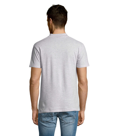 SUMMER II MEN Polo 170g - Ash bedrucken, Art.-Nr. S11342-AS-XL SUMMER II MEN Polo 170g - Ash bedrucken, Art.-Nr. S11342-AS-XL