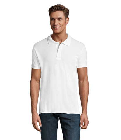 PERFECT MEN Polo 180g - White bedrucken, Art.-Nr. S11346-WH-XS PERFECT MEN Polo 180g - White bedrucken, Art.-Nr. S11346-WH-XS