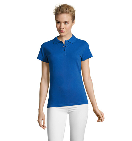 PERFECT DAMEN POLO 180g - Royal Blue bedrucken, Art.-Nr. S11347-RB-M