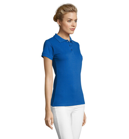 PERFECT DAMEN POLO 180g - Royal Blue bedrucken, Art.-Nr. S11347-RB-M