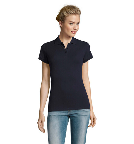 PERFECT DAMEN POLO 180g - French Navy bedrucken, Art.-Nr. S11347-FN-S