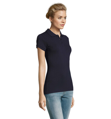 PERFECT DAMEN POLO 180g - French Navy bedrucken, Art.-Nr. S11347-FN-S