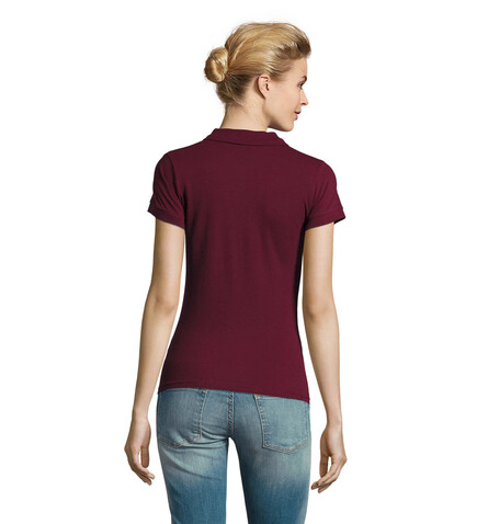 PERFECT DAMEN POLO 180g - Burgundy bedrucken, Art.-Nr. S11347-BG-L PERFECT DAMEN POLO 180g - Burgundy bedrucken, Art.-Nr. S11347-BG-L