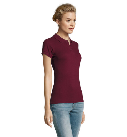 PERFECT DAMEN POLO 180g - Burgundy bedrucken, Art.-Nr. S11347-BG-L PERFECT DAMEN POLO 180g - Burgundy bedrucken, Art.-Nr. S11347-BG-L