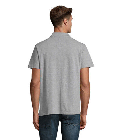 SPRING II MEN Polo 210g - Grau-Melange 2 bedrucken, Art.-Nr. S11362-GY-XL SPRING II MEN Polo 210g - Grau-Melange 2 bedrucken, Art.-Nr. S11362-GY-XL
