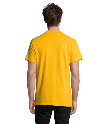 SPRING II MEN Polo 210g - Gold bedrucken, Art.-Nr. S11362-GO-S