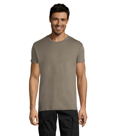 REGENT Uni T-Shirt 150g - Zinc bedrucken, Art.-Nr. S11380-ZI-M