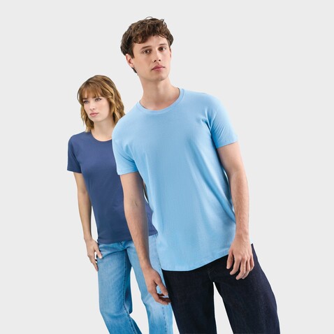 REGENT Uni T-Shirt 150g - Sky Blue bedrucken, Art.-Nr. S11380-SK-XL REGENT Uni T-Shirt 150g - Sky Blue bedrucken, Art.-Nr. S11380-SK-XL