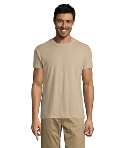 REGENT Uni T-Shirt 150g - Sand bedrucken, Art.-Nr. S11380-SA-L REGENT Uni T-Shirt 150g - Sand bedrucken, Art.-Nr. S11380-SA-L